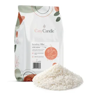 Wosk sojowy KeraSoy Pillar 4120 - świece wolnostojące z form