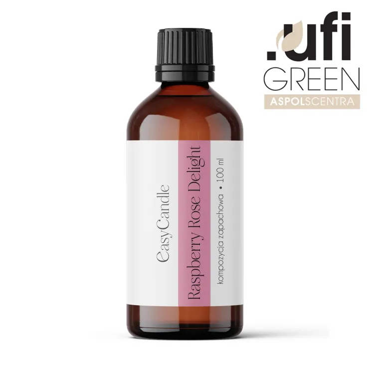 Olejek zapachowy do świec UFIGREEN - Raspberry Rose Delight