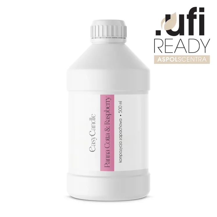 Olejek zapachowy do świec UFIREADY - Panna Cotta & Raspberry