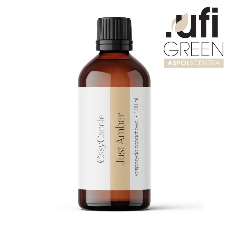 Olejek zapachowy do świec UFIGREEN - Just Amber | SDS FREE