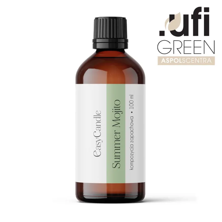 Olejek zapachowy do świec UFIGREEN - Summer Mojito | CLP FREE