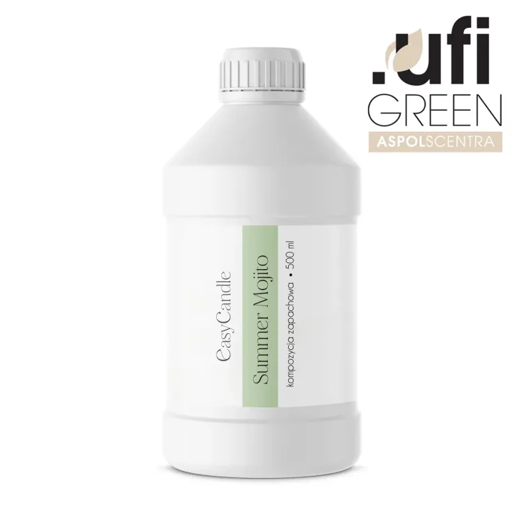 Olejek zapachowy do świec UFIGREEN - Summer Mojito | CLP FREE
