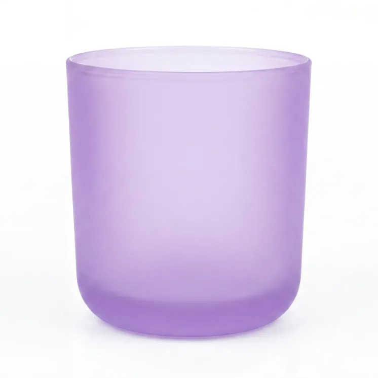 Pojemnik szklany do zalewu świec 390 ml przezroczysty Clear - MILLA