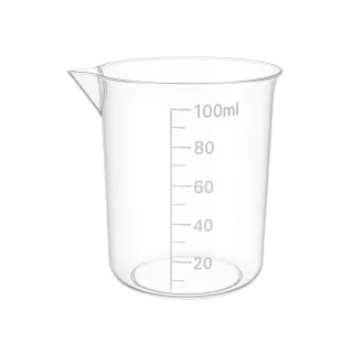 Kubek plastikowy z miarką 100 ml
