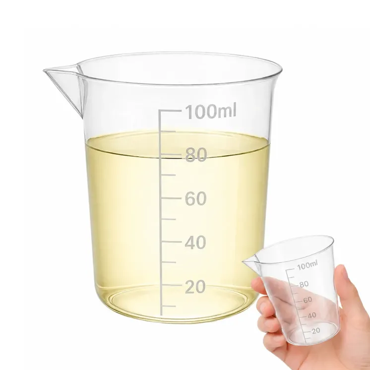 Pojemnik plastikowy zlewka z miarką 100 ml