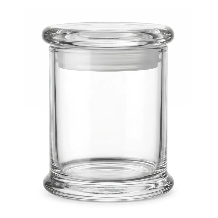 Pojemnik szklany ze szklaną pokrywką 250 ml