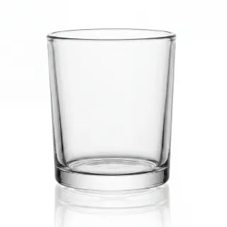 Pojemnik szklany do zalewu świec 365 ml clear