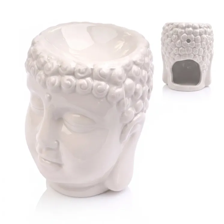 Kominek ceramiczny zapachowy - Głowa - Budda