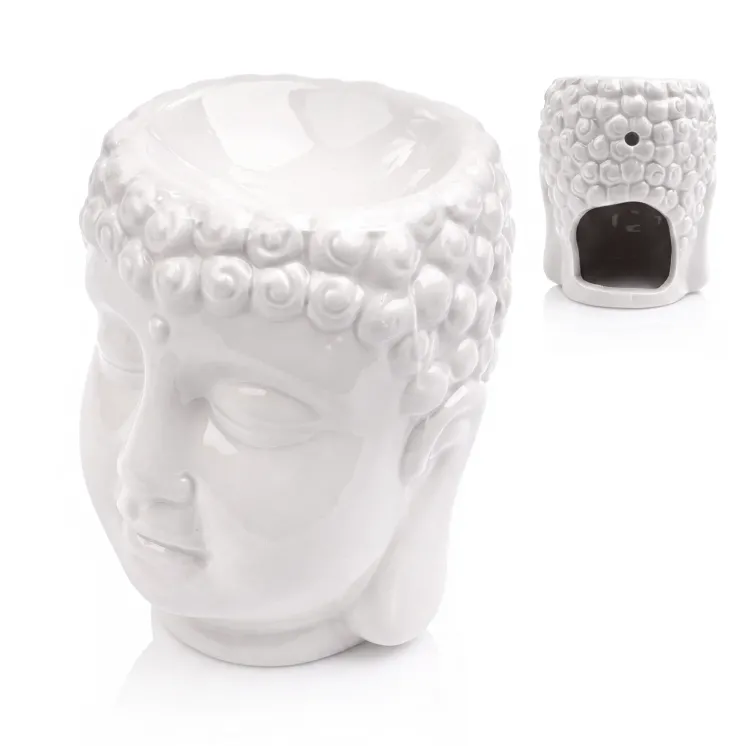 Kominek ceramiczny zapachowy - Głowa - Budda