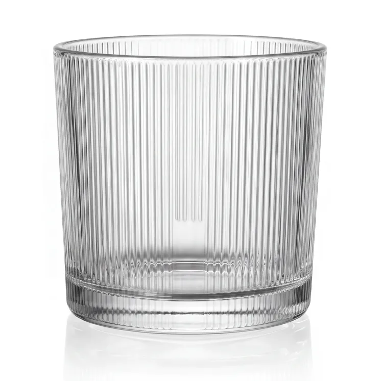 Pojemnik szklany ryflowany 70877 - 1150 ml