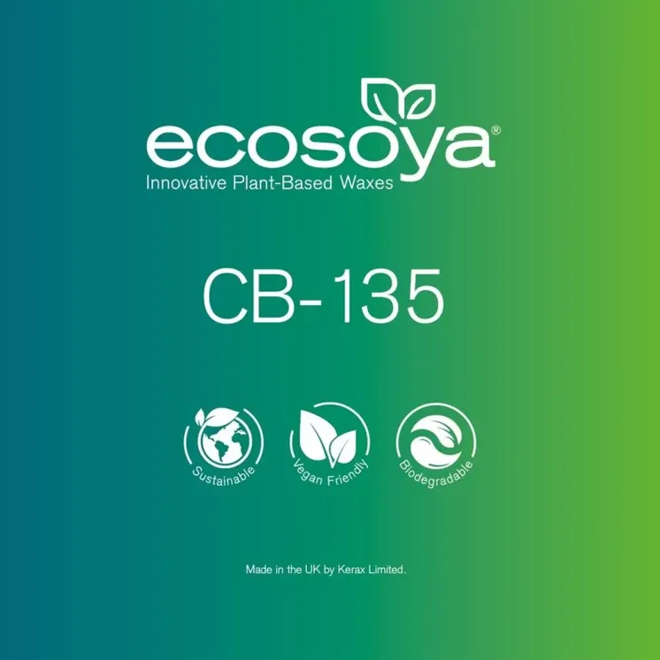 Wosk sojowy EcoSoya CB-135 - świece zalewane