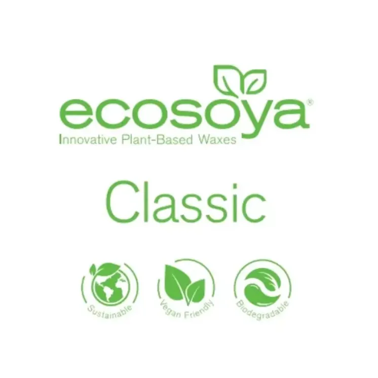 Wosk sojowy EcoSoya Classic - świece zalewane w pojemnikach