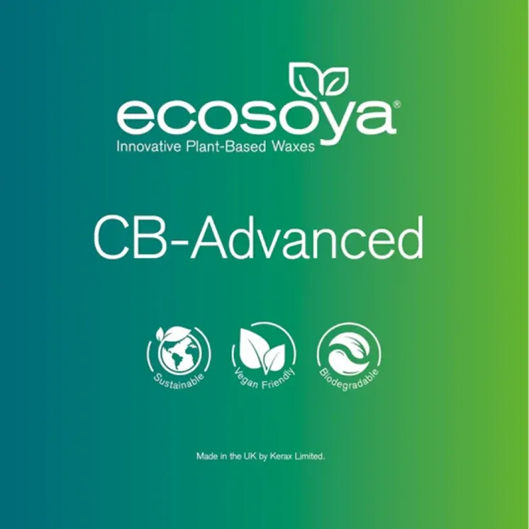 Wosk sojowy EcoSoya CB-Advanced - świece zalewane