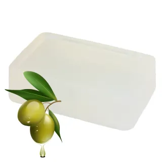 Baza mydlana glicerynowa z oliwą z oliwek 1 kg - Przezroczysta Olive Oil
