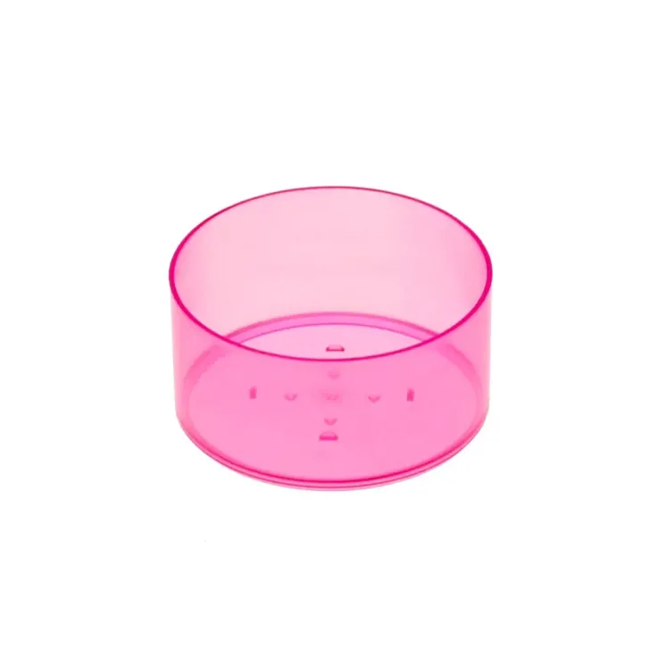 Pojemnik PC Tealight transparentny róż - ROSA