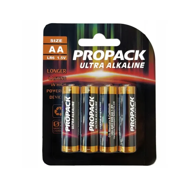 Baterie alkaiczne Propack AA - Opakowanie 4 szt.