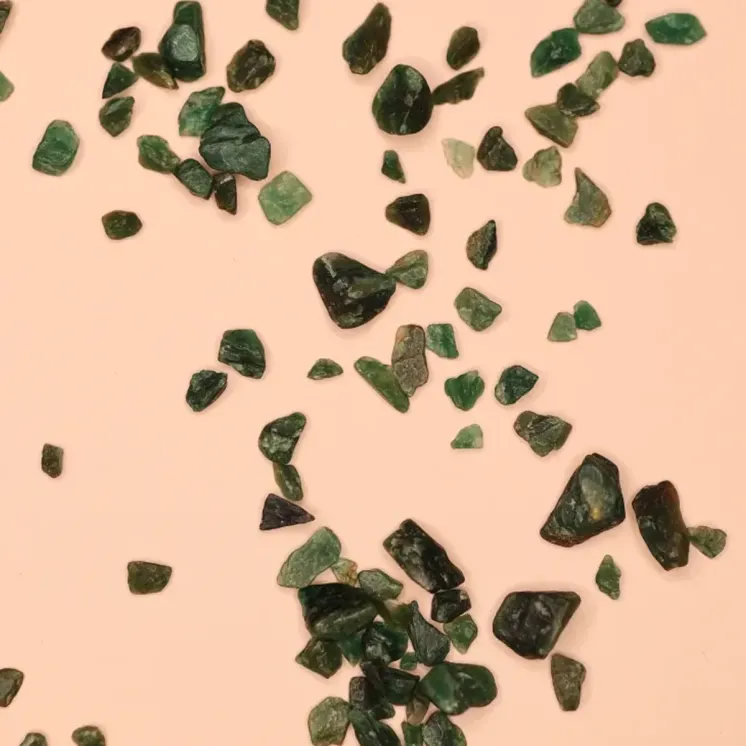 Kamienie dekoracyjne półszlachetne Mix drobne - Zielony Awenturyn
