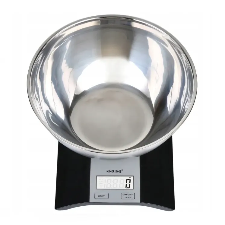 Waga elektroniczna kuchenna z miską 2 l / 5 kg