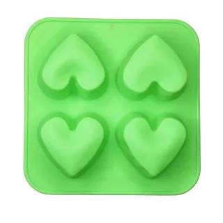 Forma silikonowa do świec mydeł - Duże serca
