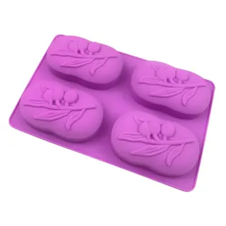 Forma silikonowa do mydeł mydełek - Oliwka