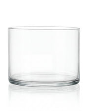 Cylinder 8 cm niski szklany 500 ml do zalewu świec