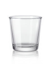 Pojemnik szklany do zalewu świec stożek 130 ml