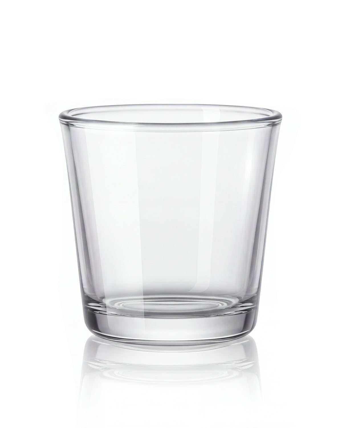 Pojemnik szklany do zalewu świec stożek 130 ml