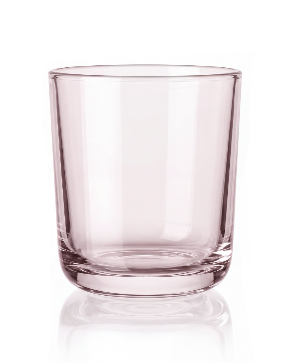 Pojemnik szklany do świec różowa poświata Milla Cloudy Pink 270 ml