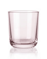 Pojemnik szklany do świec różowa poświata Milla Cloudy Pink 270 ml