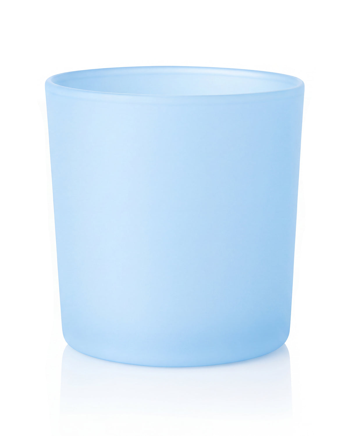 Duży pojemnik szklany do zalewu świec cylinder 530 ml