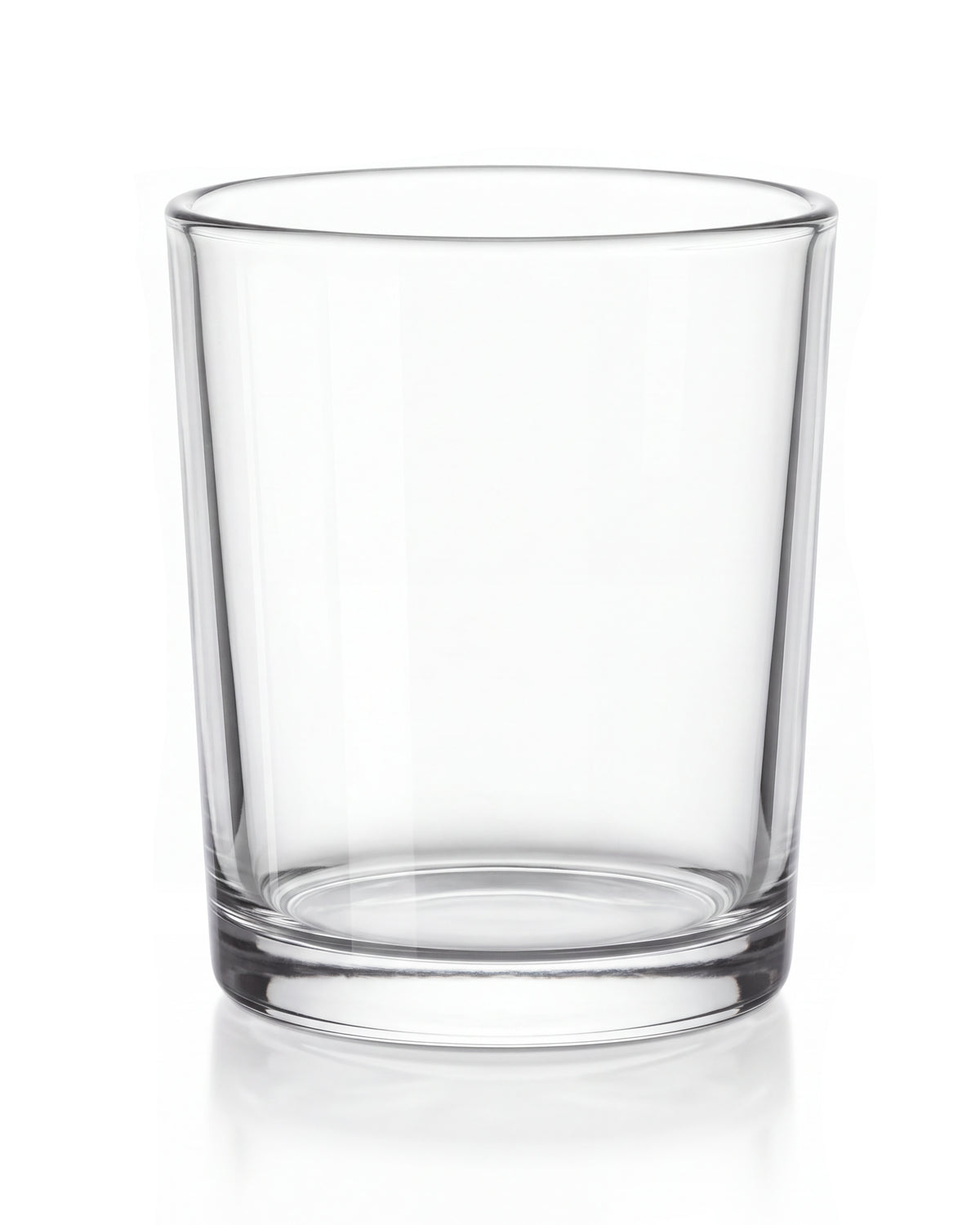 Pojemnik szklany do zalewu świec 365 ml clear