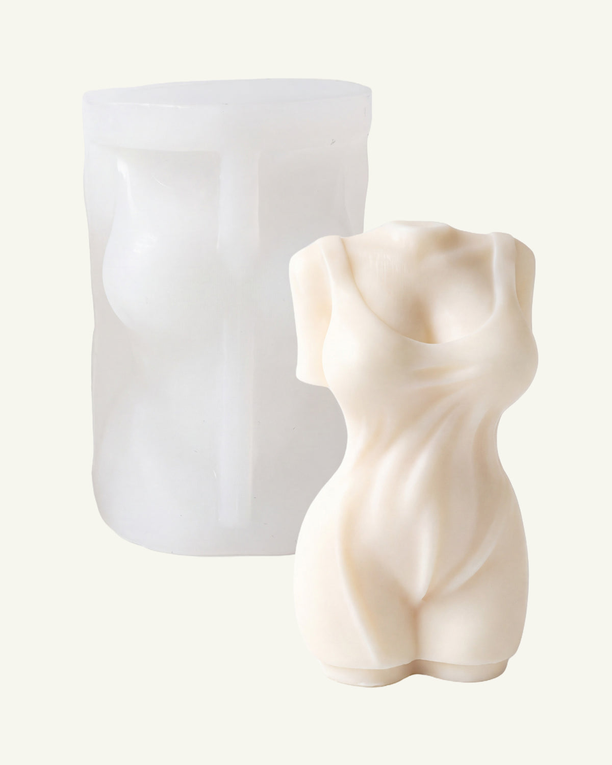 Forma silikonowa do świec body ciało kobiety Afrodyta