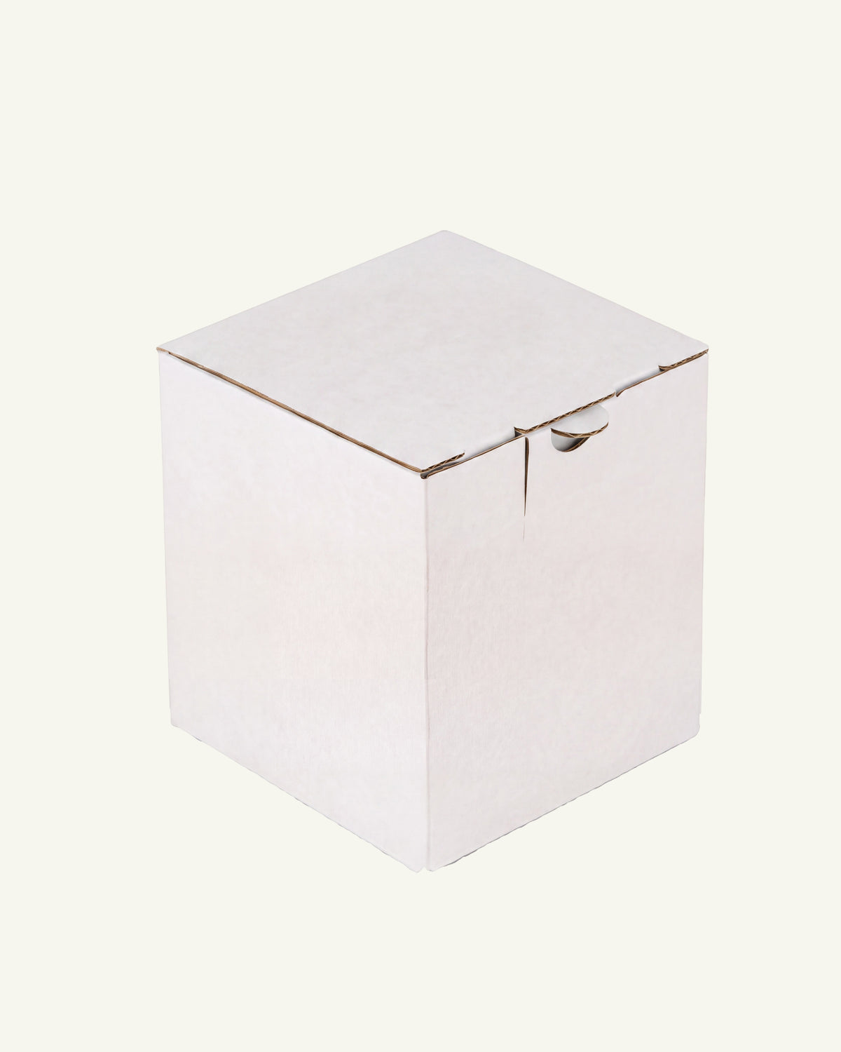 Pudełko na świece karton biały 90x90x80mm - 20 szt.