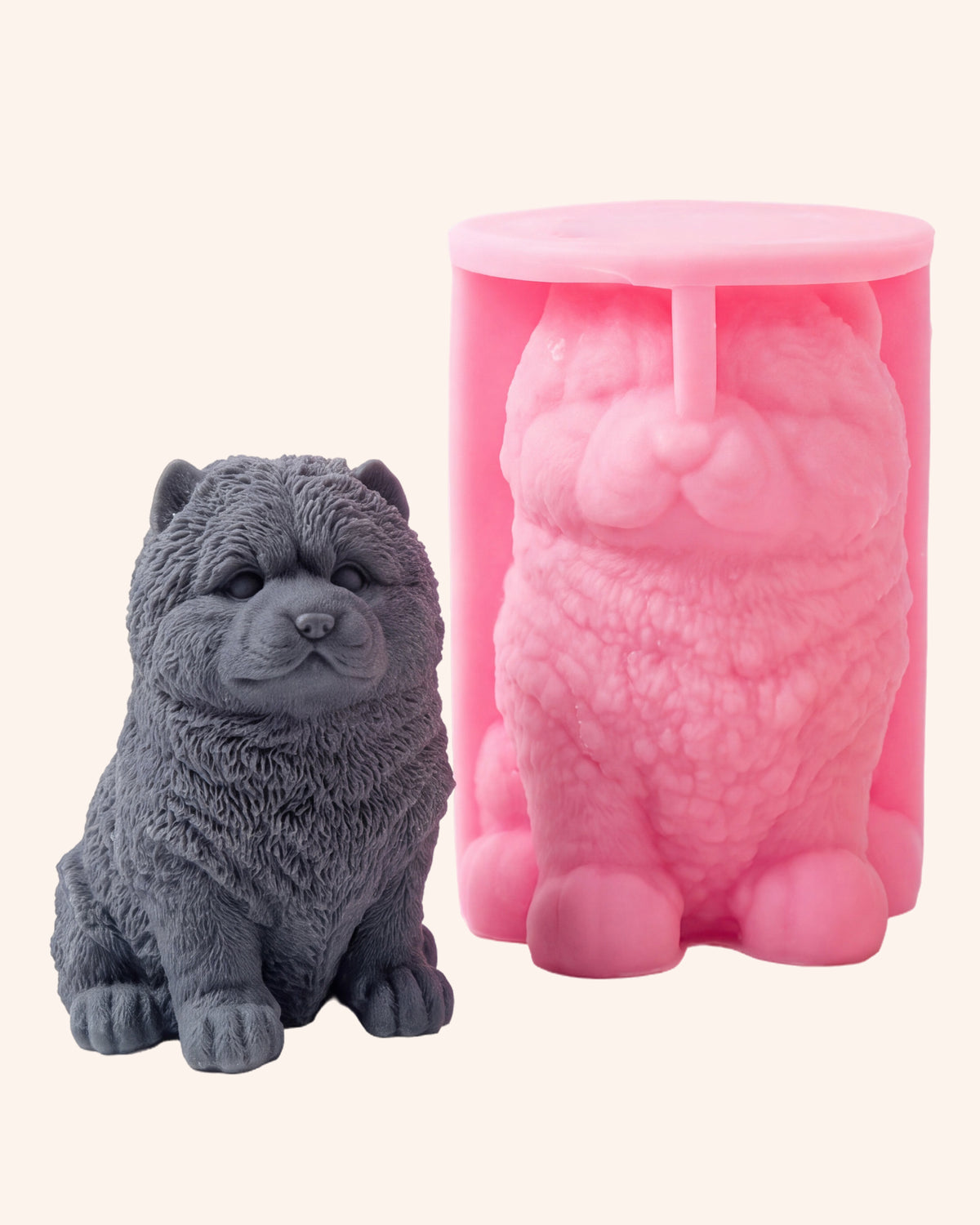 Forma silikonowa Premium - Piesek Chow Chow