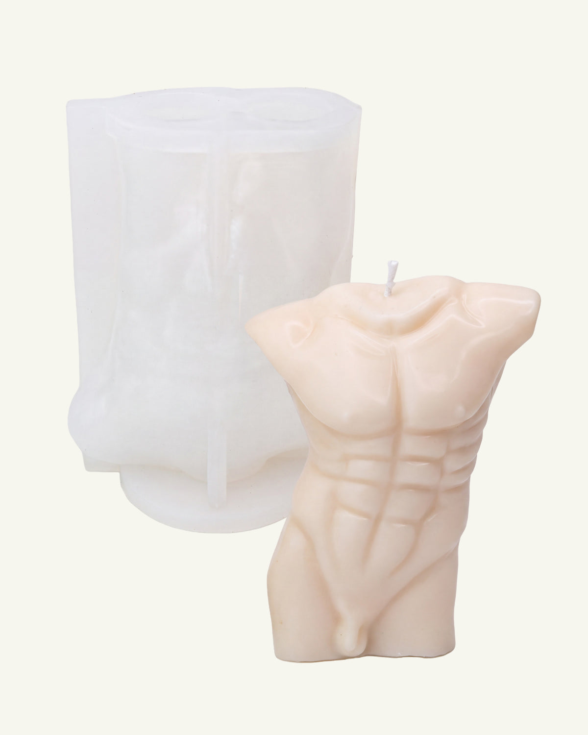 Forma silikonowa do świec body ciało mężczyzny