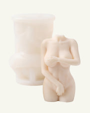 Forma silikonowa do świec body ciało kobiety
