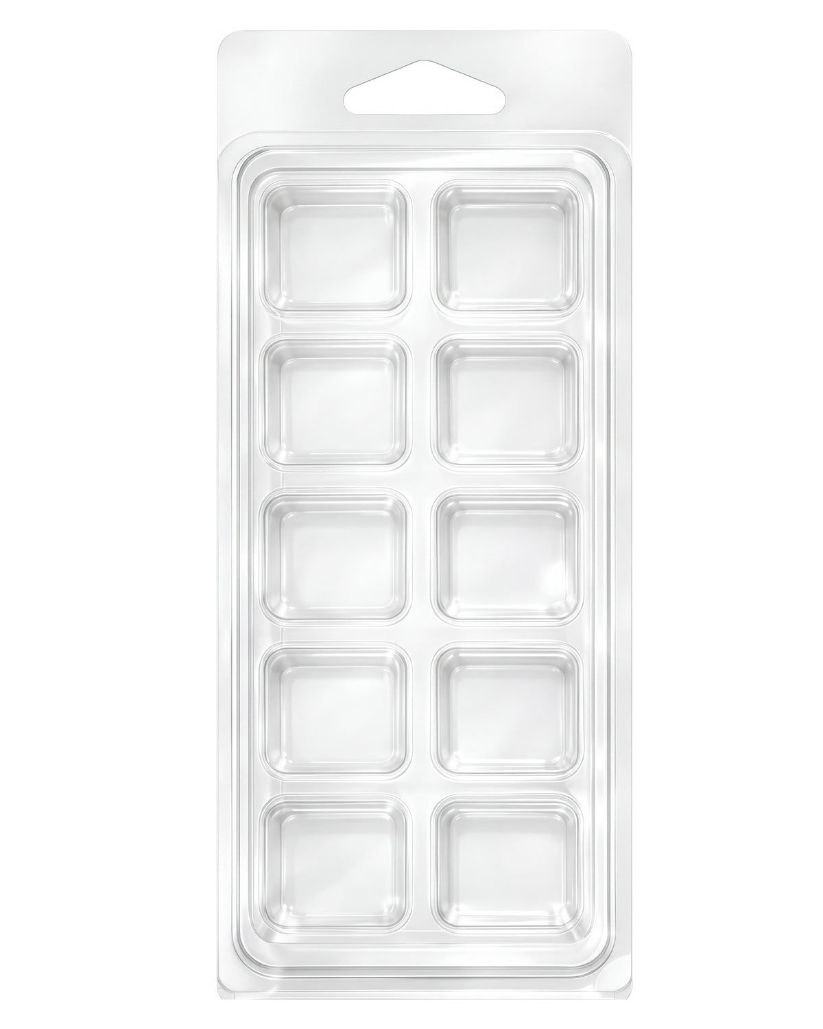 Clamshell 10 kostek do wosków zapachowych wax melts - kwadraty