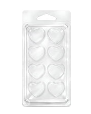 Clamshell 8 kostek do wosków zapachowych wax melts - serca