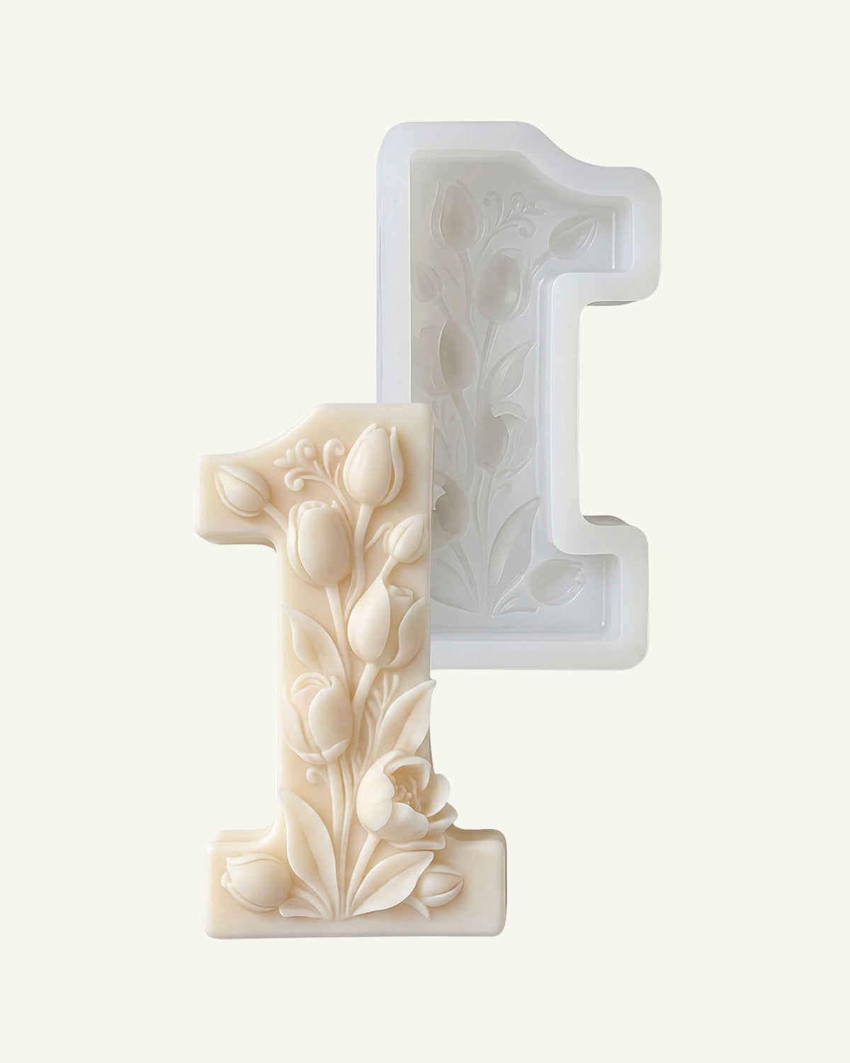 Forma silikonowa - Floral Number