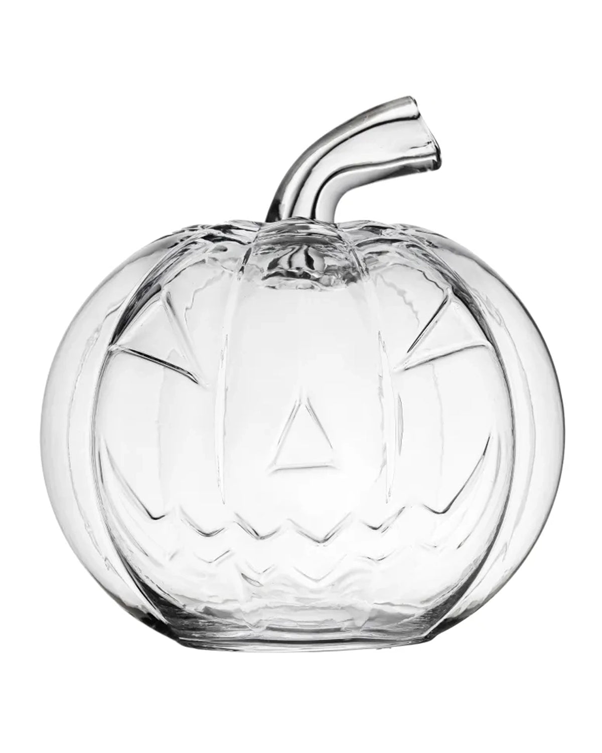 Dynia Halloween Lampion Szklany Bezbarwny