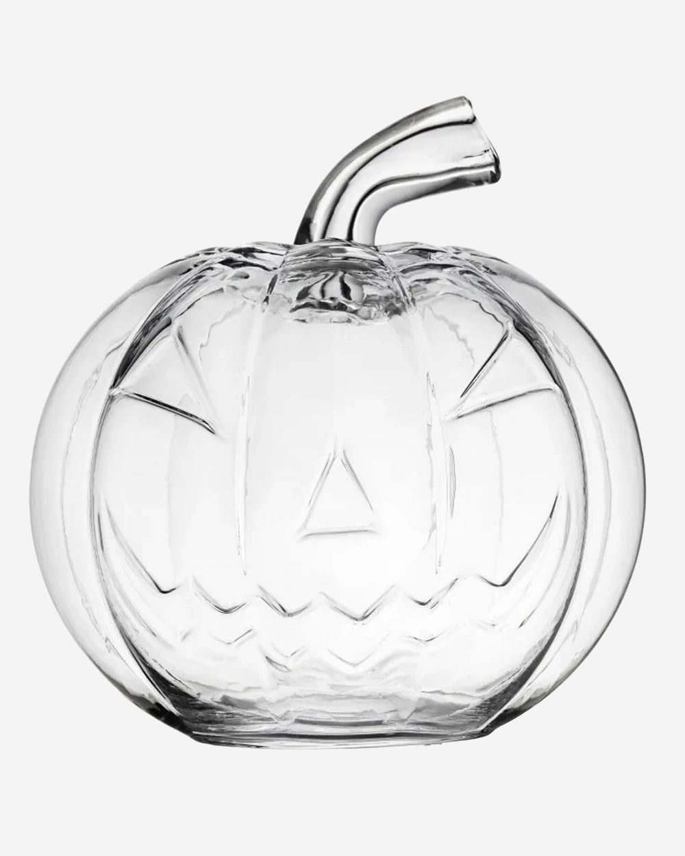 Dynia Halloween Lampion Szklany Bezbarwny