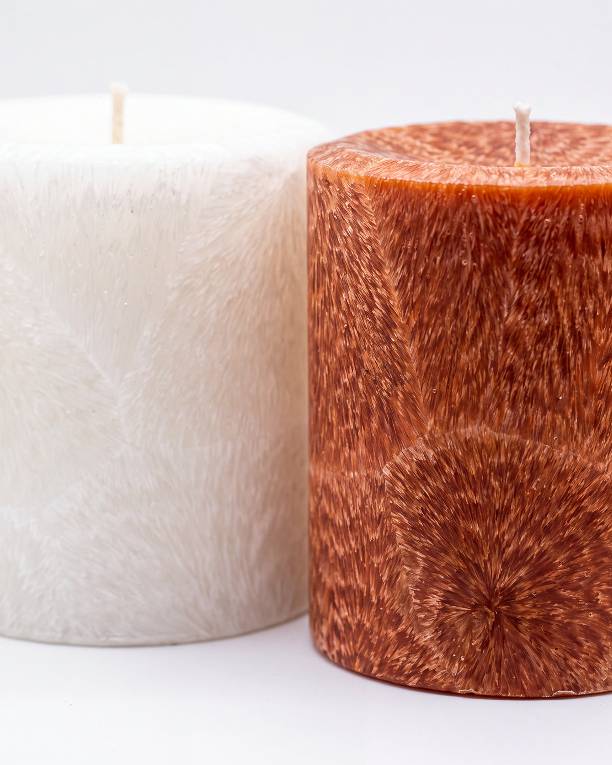 Wosk palmowy Britz Wax BWC07 efekt piór - świece wolnostojące
