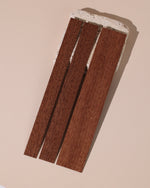 Knot drewniany egzotyczny cienki 1,5 x 0,06 cm