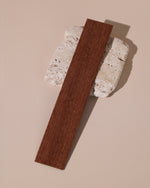 Knot drewniany egzotyczny cienki 2,5 x 0,06 cm