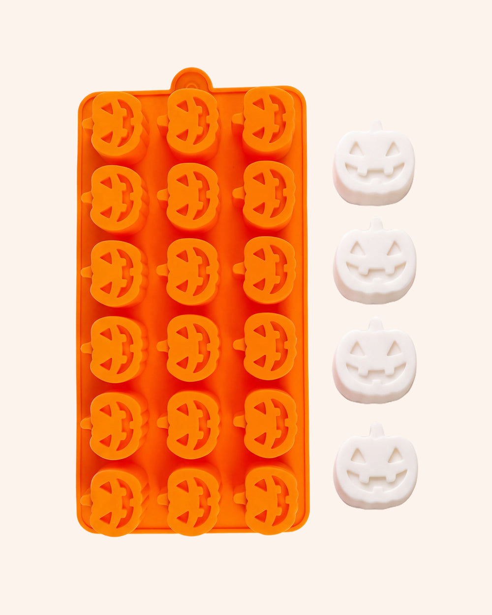 Forma silikonowa - Halloween dynie 18 szt.