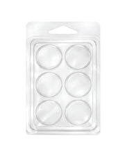 Clamshell 6 kostek do wosków zapachowych wax melts - kółka
