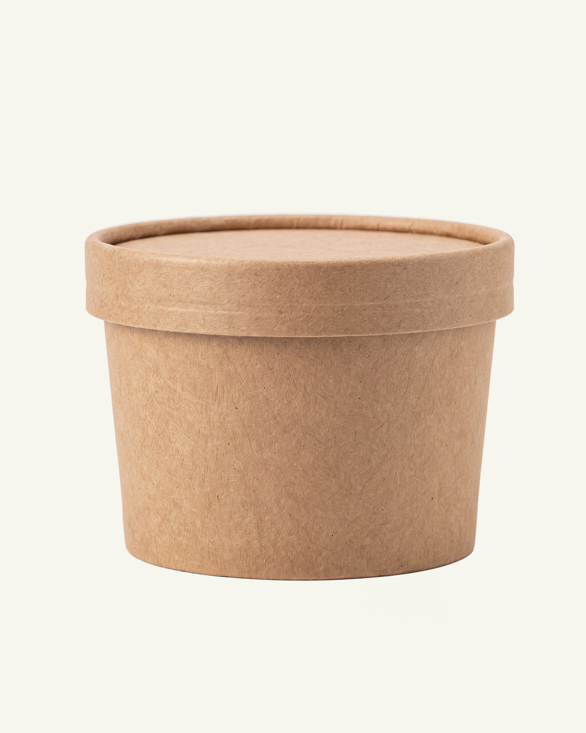 Pojemnik szeroki papierowy kraft na woski zapachowe - 230 ml