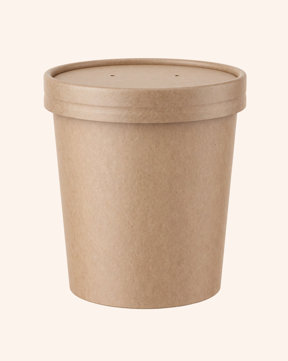 Pojemnik wąski papierowy kraft na woski zapachowe - 470 ml