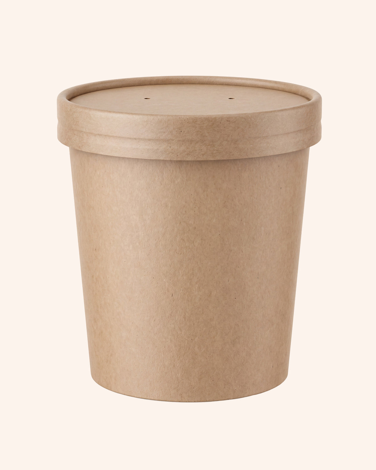 Pojemnik wąski papierowy kraft na woski zapachowe - 470 ml