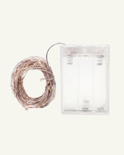 Lampki LED na druciku 5 m 3 x AA - warm white